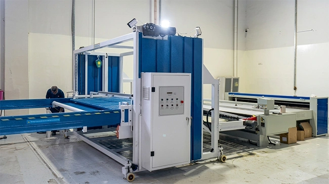 Leather Stacking Machine