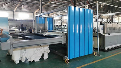 Automatic Leather Stacker