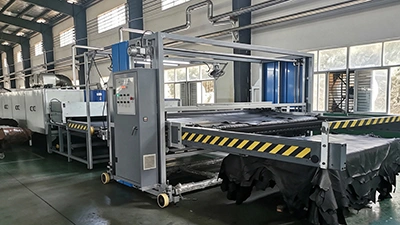 Automatic Leather Stacker